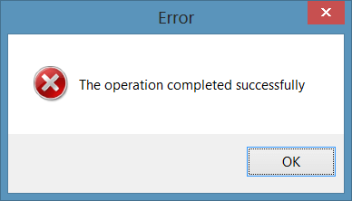 Error on Windows