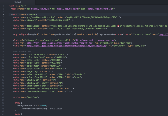 CSS Code in Atom